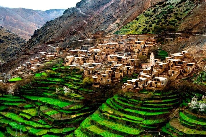 Marrakech: Ourika Valley, Atlas Mountains, Setti Fatma Waterfalls  — Ourika Valley, Morocco