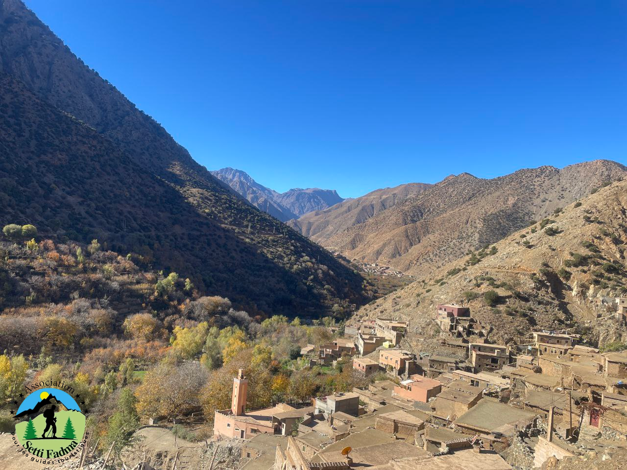 From Setti Fadma : Atlas Mountains, Ourika Valley, Berber Village & Lunch (Amlogue)